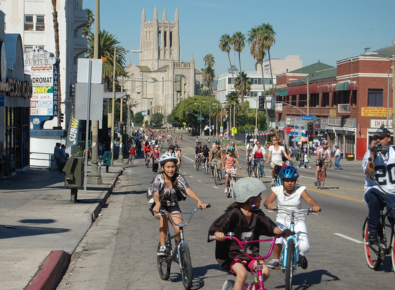 The MidDay Ridazz take over 7th Street