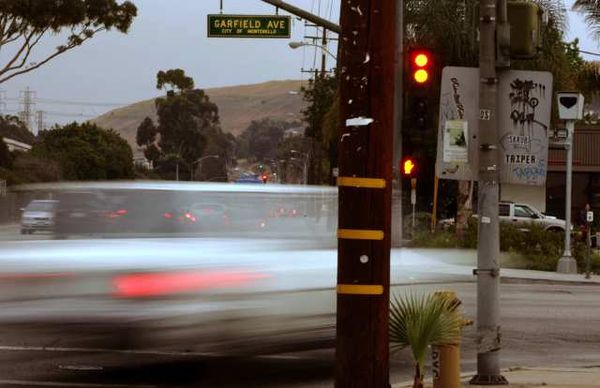 ...and being a danger to everyone.  LAPD should learn the difference.  Photo:##http://latimesblogs.latimes.com/comments_blog/2010/06/does-exempting-the-red-light-camera-program-from-the-boycott-make-la-city-council-hyprocrites.html?cid=6a00d8341c630a53ef013484f12fa2970c##Los Angeles Times##