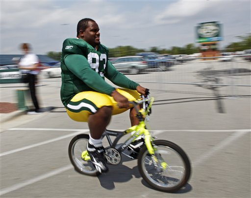 Of course, its not just the fans that might want to ride to the game...Photo: Associated Press