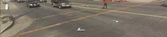 The offending crosswalk via Google Maps.