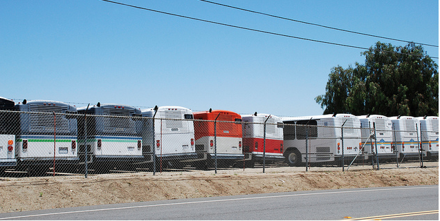 Other municipal bus services have been increasing service since the 1990's.  Photo: ##http://www.flickr.com/photos/southerncalifornian/4655892681/##SoCalMetro/Flickr##