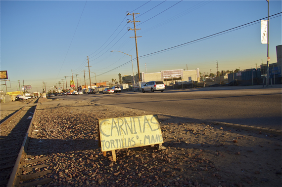 The Slauson corridor that runs through South L.A. is not as empty as we imagine. Sahra Sulaiman/LA Streetsblog