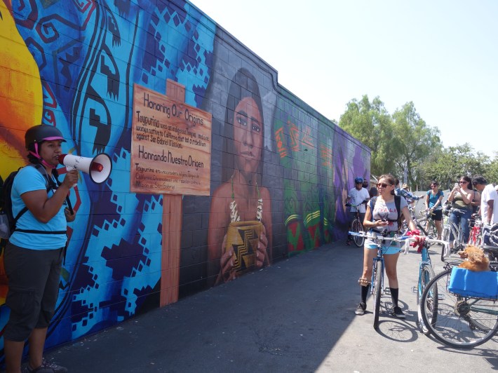 A member of the HOODSisters collectives shares the inspiration behind the "Honoring Our Origins" mural