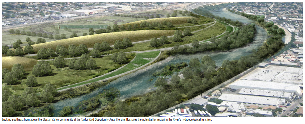 Potential future vision for Taylor Yard site. Image via LARRMP