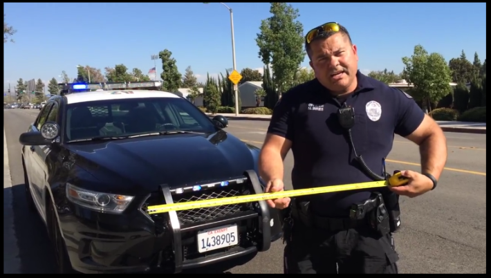 Video capture from city of Azusa Police Department video about California's