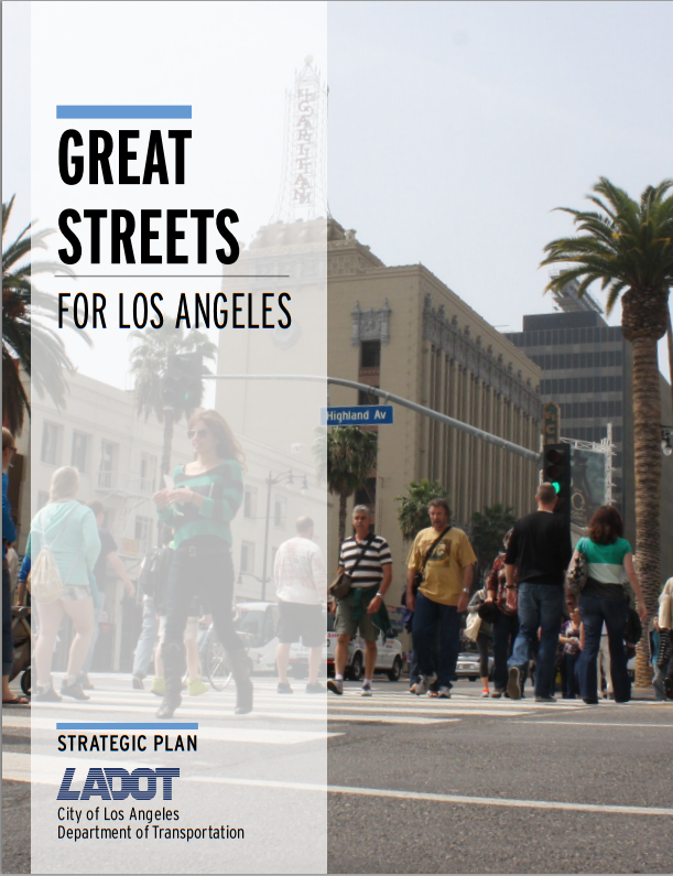 Cover of LADOT's bold new strategic plan. View full document here.