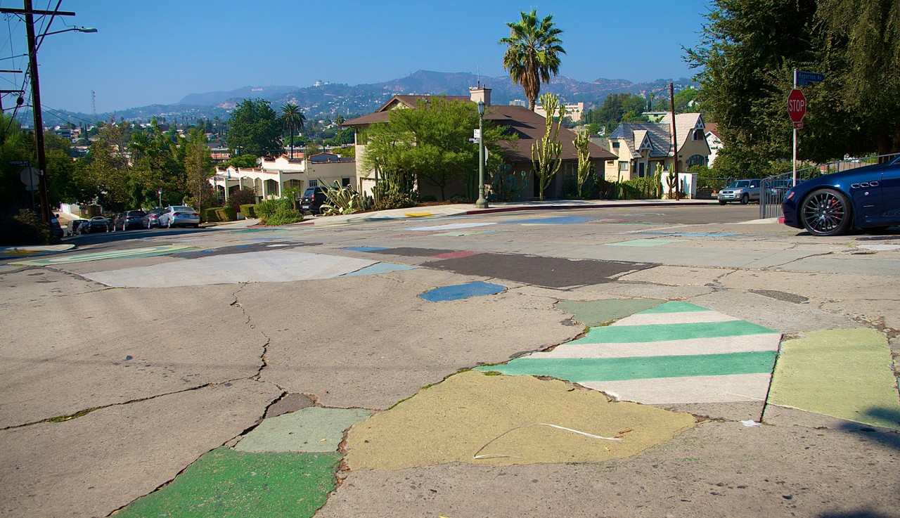Undisclosed Silver Lake intersection. Photo by Sahra Sulaiman/Streetsblog L.A.