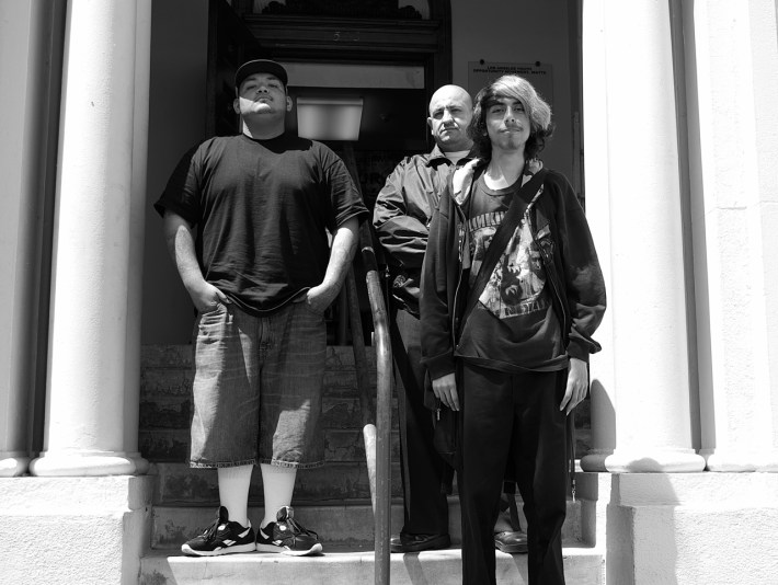 Partida with founding members Nico and Christian in early 2012. Sahra Sulaiman/Streetsblog L.A.