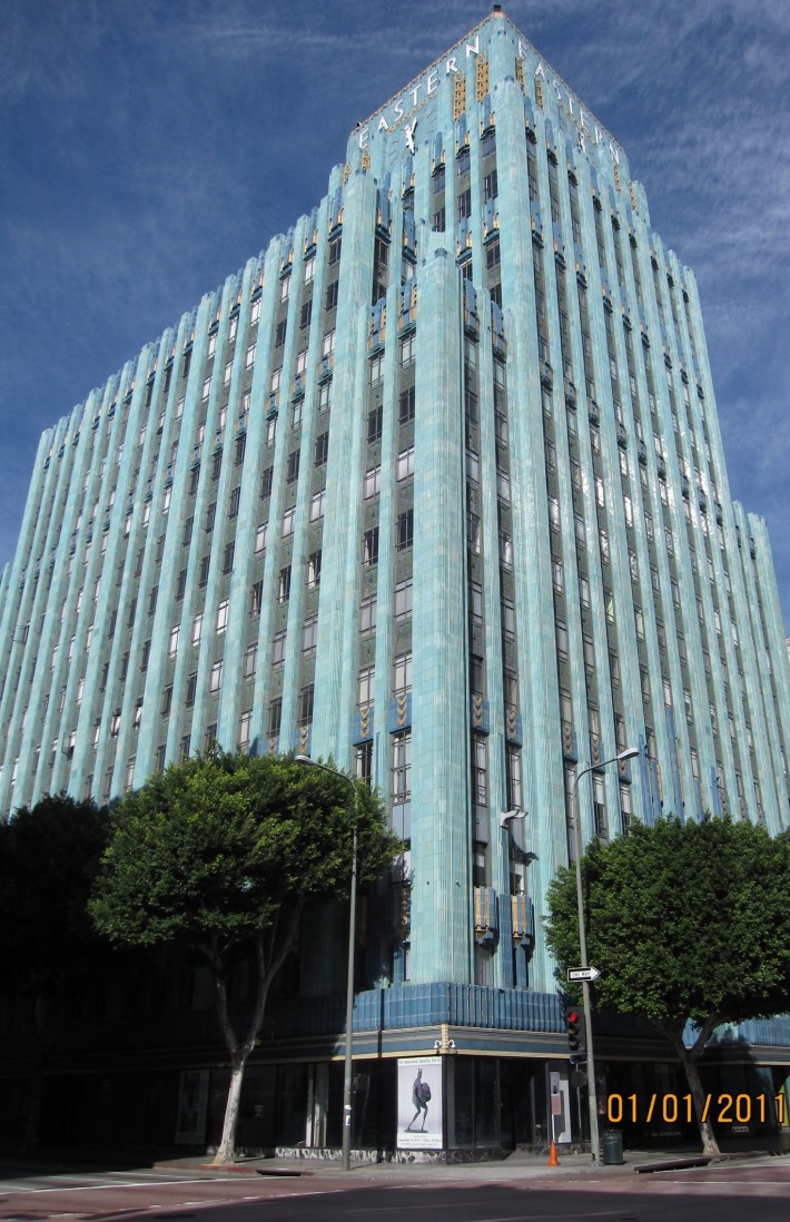 One of the historic downtown L.A. office buildings converted to housing under the Adaptive Reuse Ordinance. Photo by Do Shoup