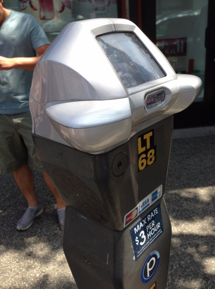 New parking meters with occupancy-sensor technology