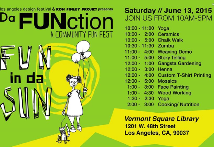 Da FUNction schedule. Click to enlarge.