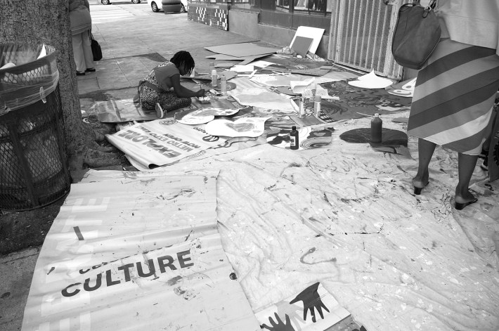 And art-making. Sahra Sulaiman/Streetsblog L.A.