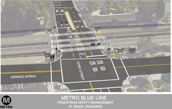Rendering of the 103rd St. station upgrades. Source: Metro