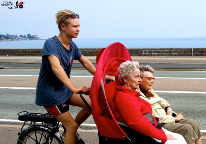 Cycling Without Age - image from the organization's website