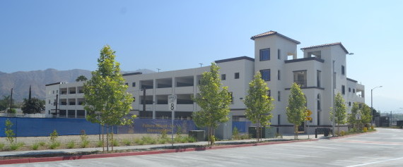 The Azusa downtown parking facility is located adjacent to a future mixed-use development. The City plans to use the city-owned garage spots to complement the development in the near future.