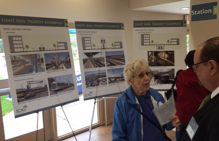 Community input at last Saturday's Norwalk Green Line Extension meeting