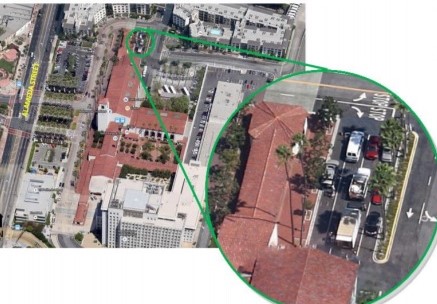 The Union Station bike hub will be located north of the historic station. Image via Metro staff report
