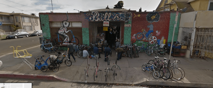 Bill's Bike Shop before it closed. (Google maps)