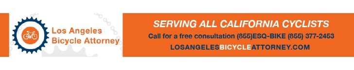 This article supported by Los Angeles Bicycle Attorney. Click on the bar for more information.