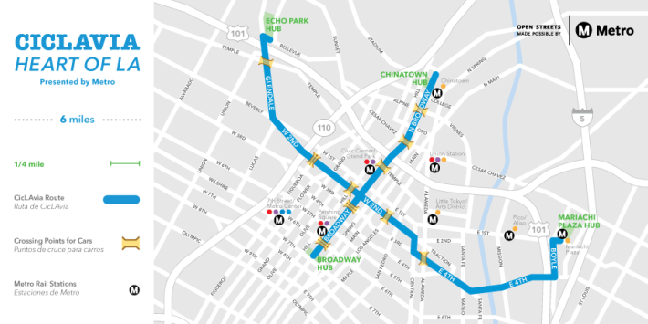 CicLAvia returns to the Heart of L.A. this Sunday
