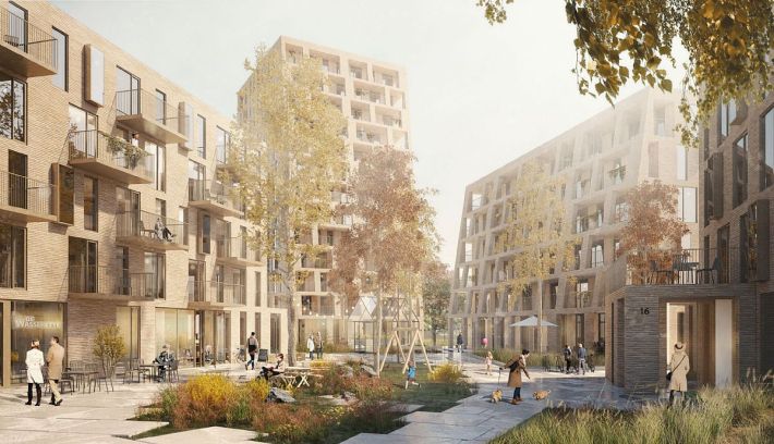 A new residential development in Belgium – courtesy of C.F.Moller
