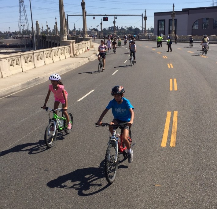 CicLAvia appeals to all ages