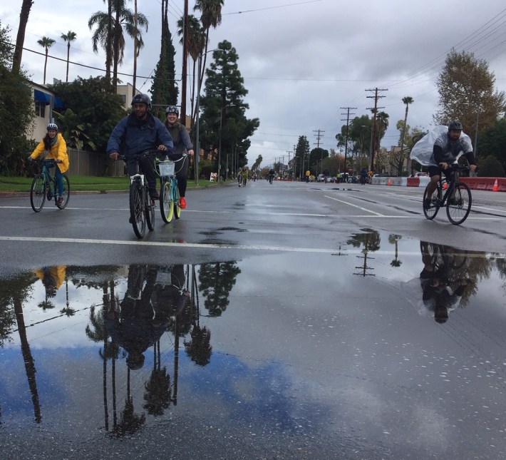 More CicLAvia puddles