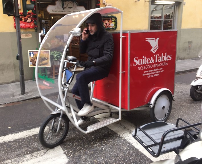 Cargo bike in Florence