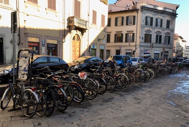 And more bike parking in Florence