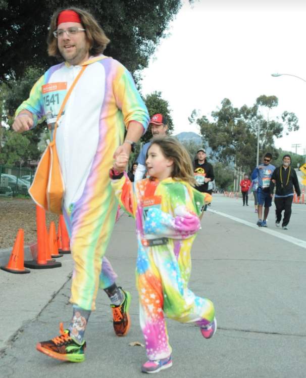 The loop will seem familiar with anyone who has run a 5k or half-marathon around the Rose Bowl.