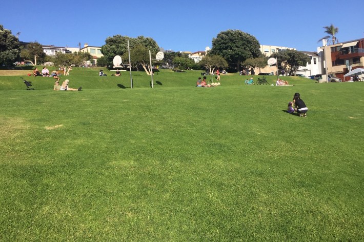 Bruce's Beach park in Manhattan Beach