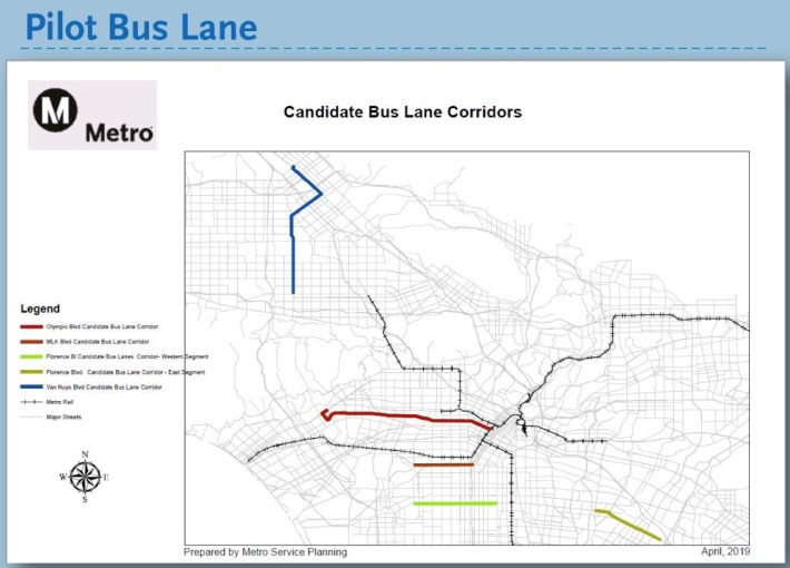 Metro is looking to pilot bus lanes in xxxxx