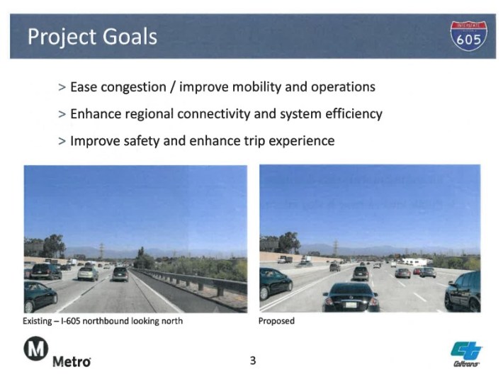 Metro 605CIP goals - via Metro presentation