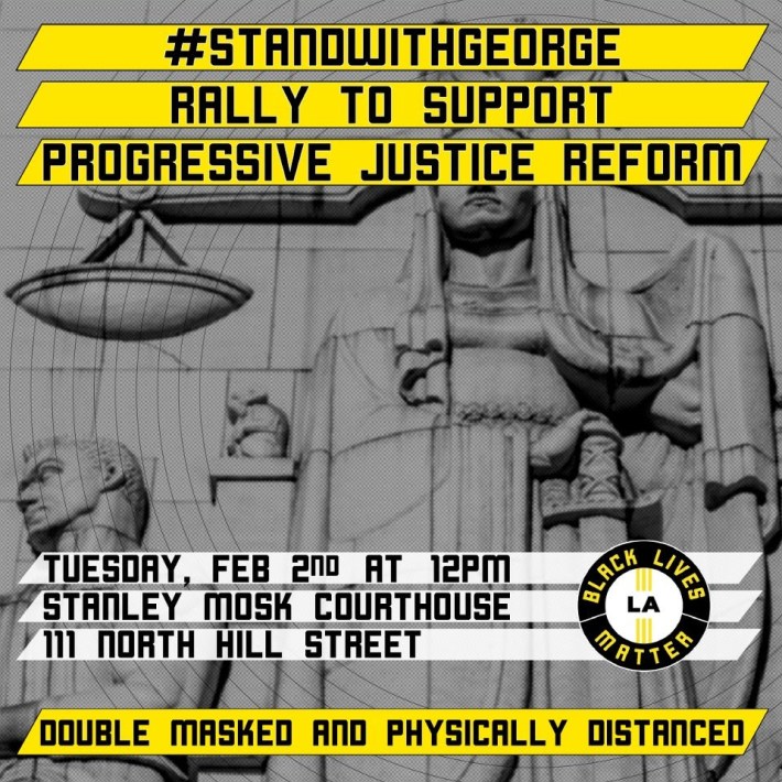 Rally to support progressive justice reform - tomorrow at noon