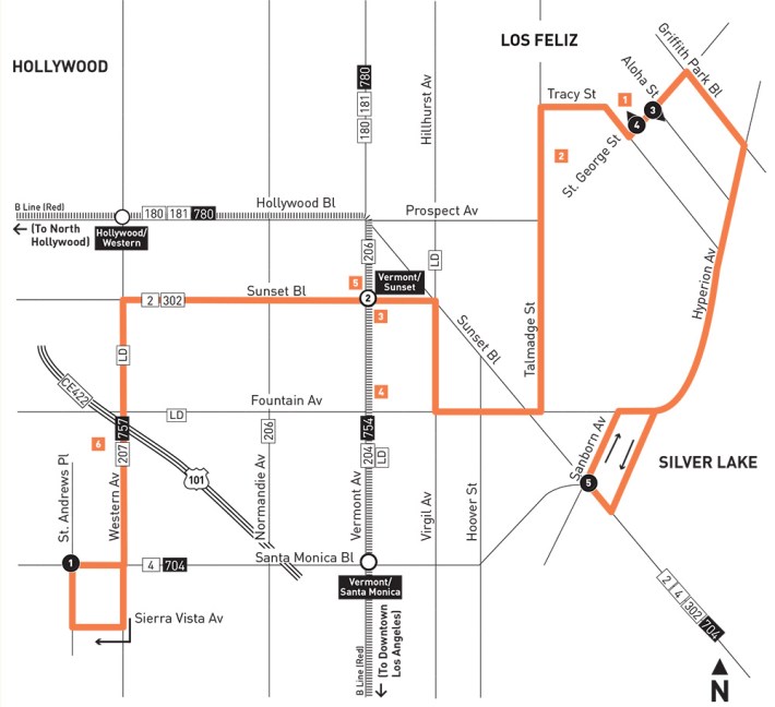 Line 175’s final route, circa 2020-2021