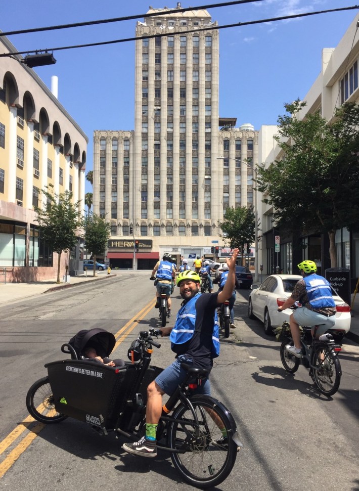 LACBC Executive Director Eli Kaufman on electric-assist cargo bike