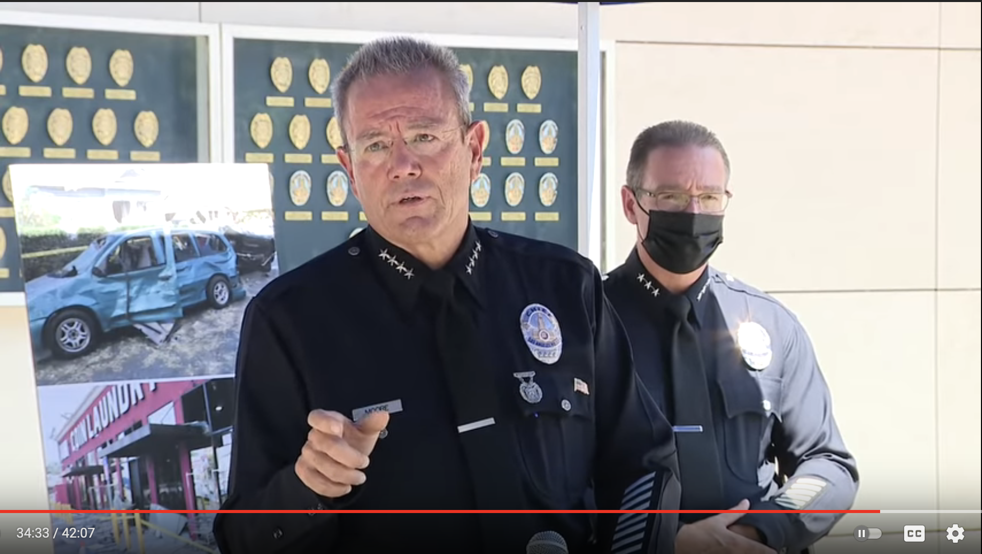 Chief Moore explains the challenges of working outside a stress-free laboratory environment. See the full July 19 press briefing here.