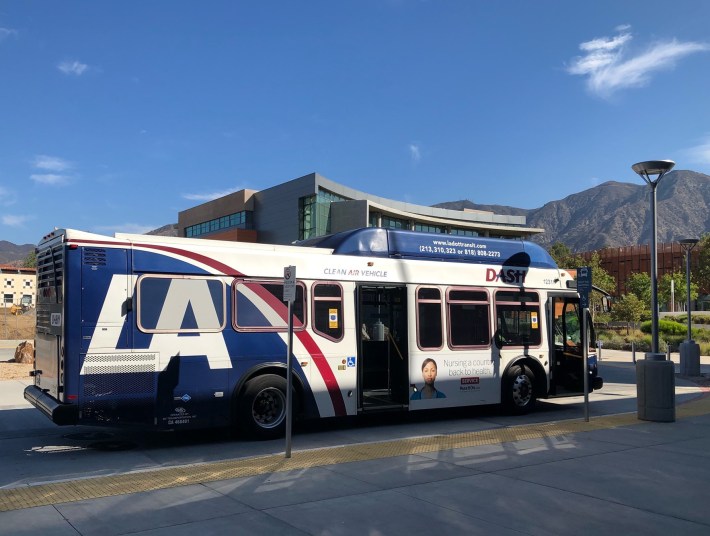 LADOT's new Sylmar DASH bus