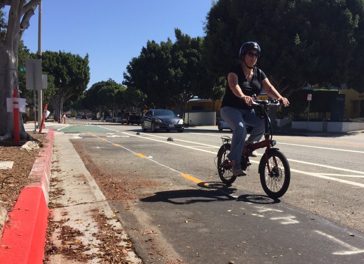 Check out the new Elenda Street bikeway - officially opening next month