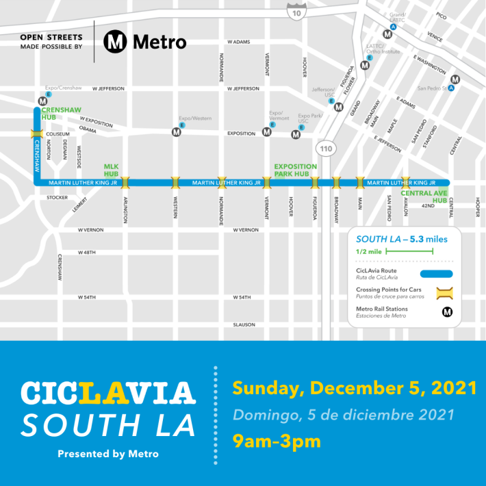 CicLAvia returns to South L.A. this Sunday