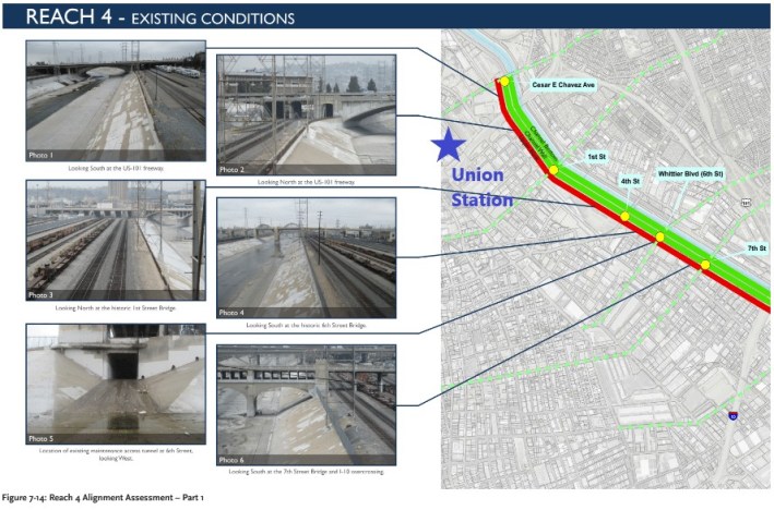 Metro river path map with Union Station added - via Metro report