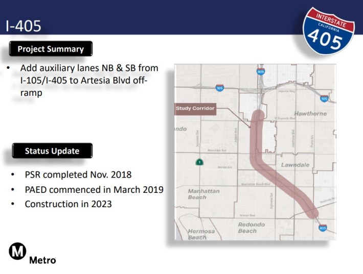 Metro's plan to widen the 405 Freeway