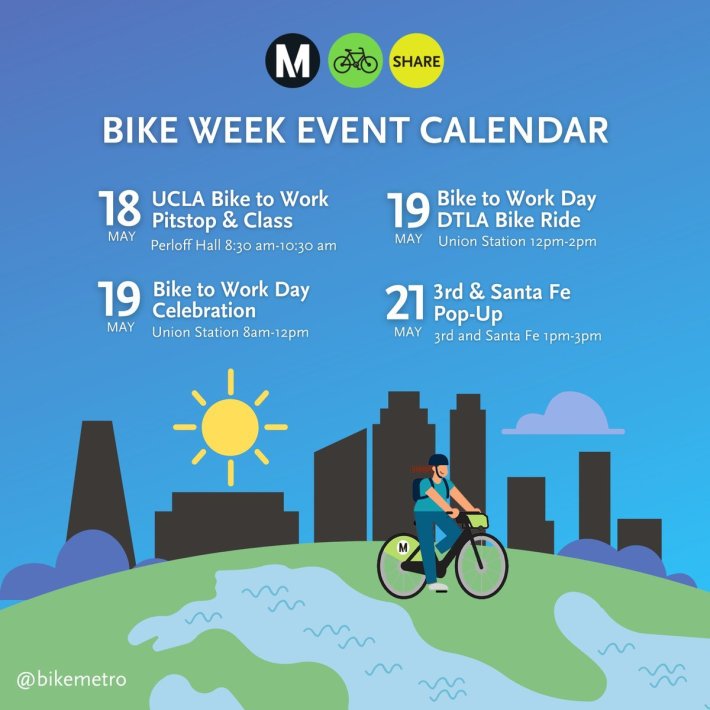 It's Bike Week at Metro