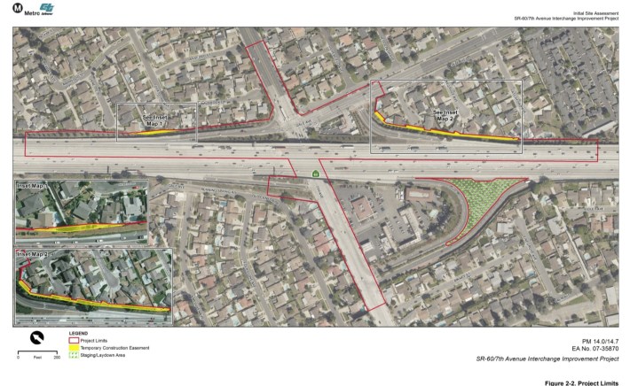 Metro's planned temporary construction easements (TCEs)