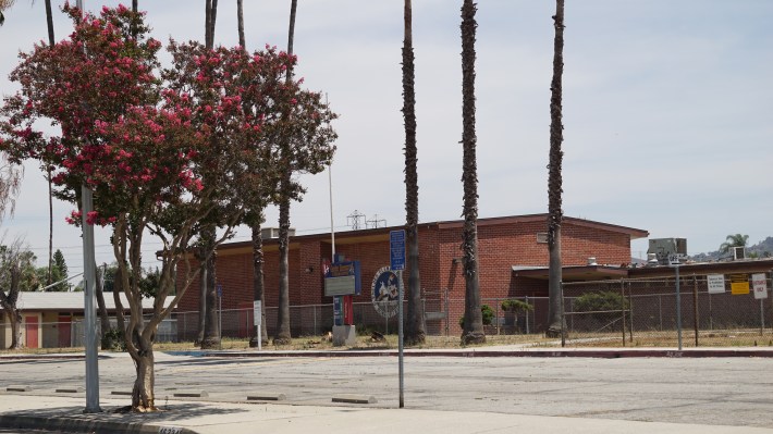 The defunct campus of Glenelder Elementary in Hacienda Heights, could be the future site of a luxury condo development. Credit: Chris Greenspon/Streetsblog