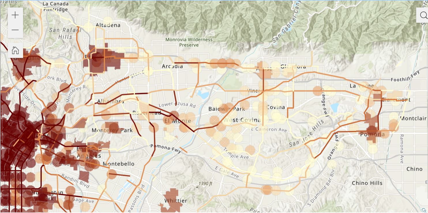 Interactive Map Shows Where Metro Thinks Multimodal Improvements Should   Cover Map 