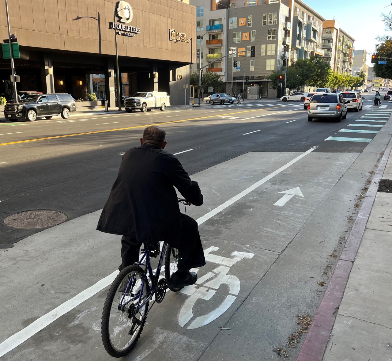 New Los Angeles Street bike lanes