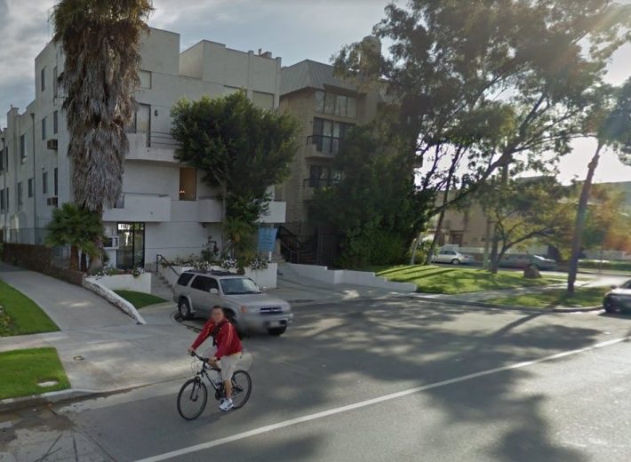 L.A. spot widening via Google Street View