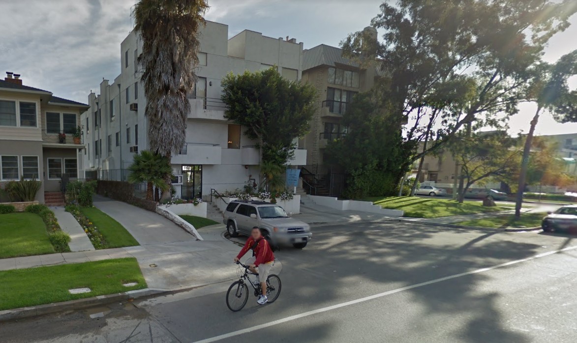 L.A. spot widening via Google Street View