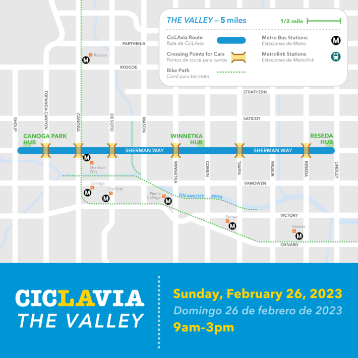 CicLAvia - the Valley will take place